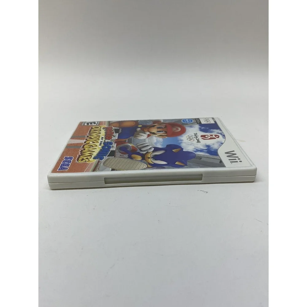 Mario Sonic Olympic Games Nintendo Wii 2007 NO MANUAL Tested